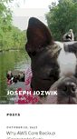 Mobile Screenshot of joseph.jozwik.me